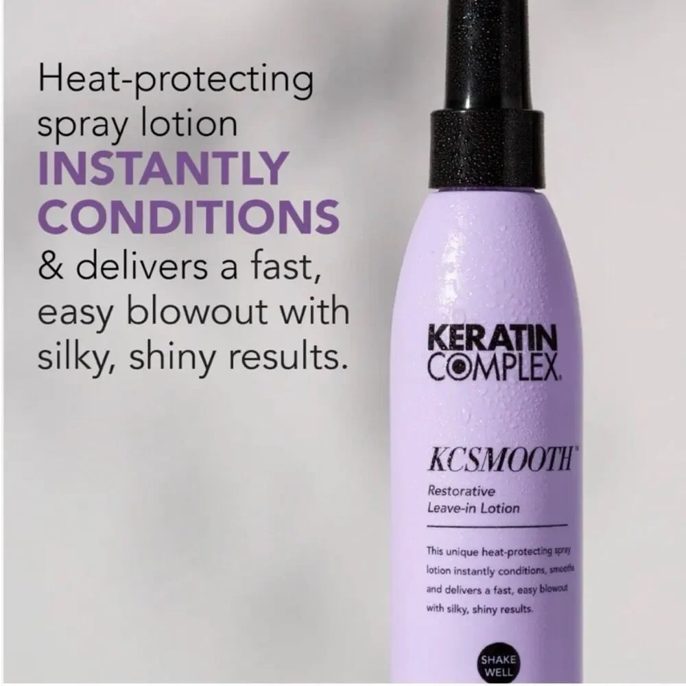 New Keratin complex KCS smooth restorative leave in spray conditioner for shiny